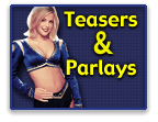 NFL Teasers and NFL Parlays