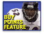 Betting Football - Buy Points Feature